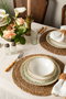 Hermia Livora Chic 24 Ytkm - Juego de cena de porcelana de 24 piezas Multicolor